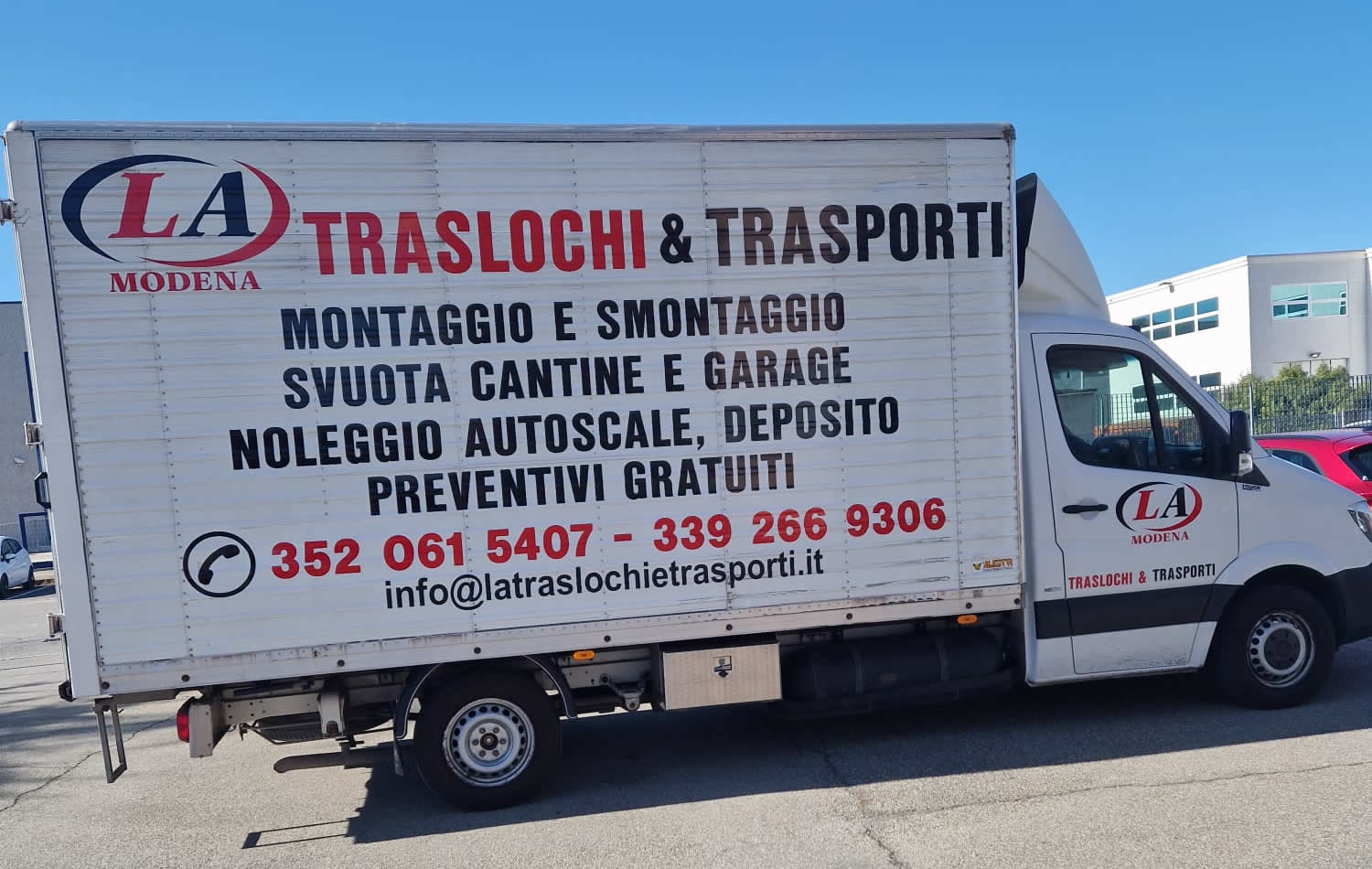 Camion traslochi LA Traslochi Modena
