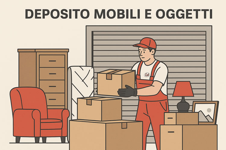 Deposito mobili e oggetti a Modena