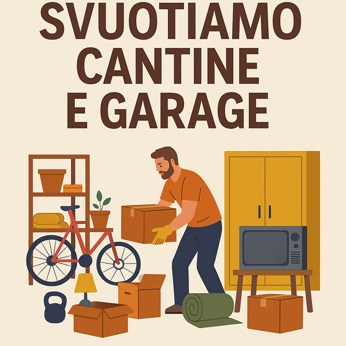 Sgombero garage e cantine a Modena